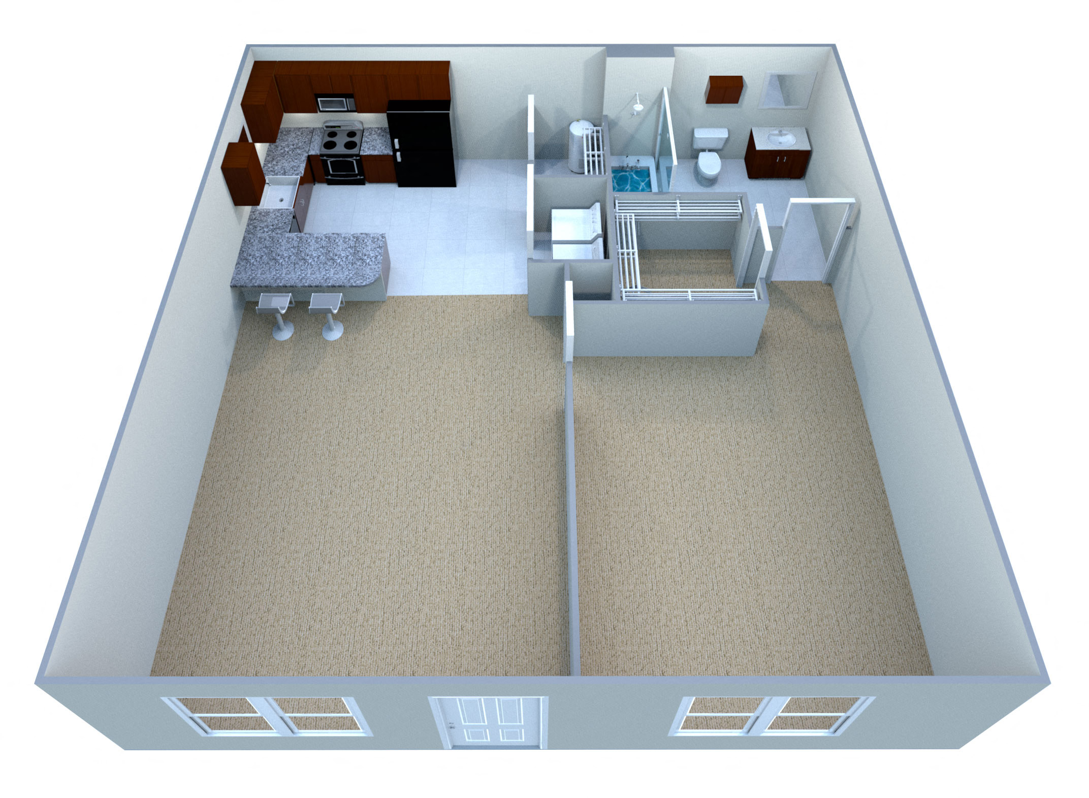Custom Deluxe III floor plan